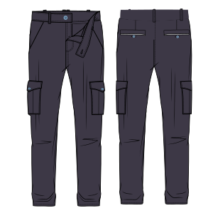 Moldes de confeccion para UNIFORMES Pantalones Pantalon guarda seguridad  8064